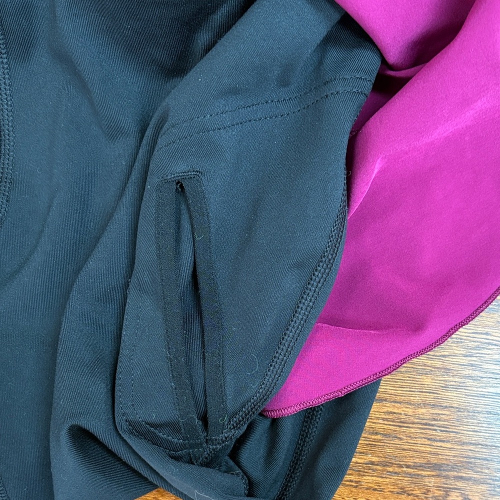 🌥️ Nike Skort/Skirt/Leggings Combo Magenta and Black Medium 🌥️ - Picture 8 of 11
